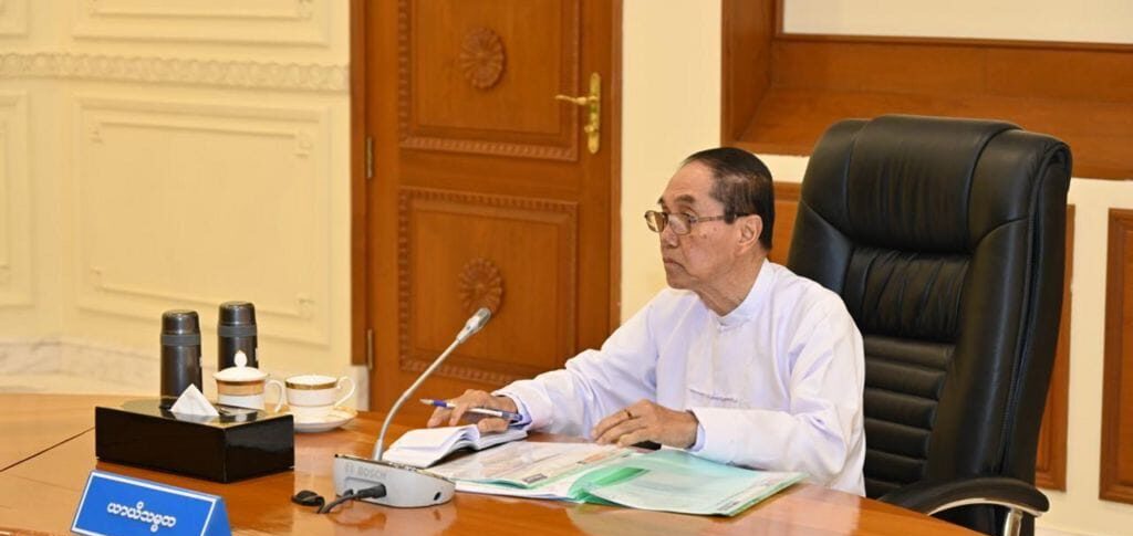 Myanmar's figurehead president Myint Swe dies after long illness