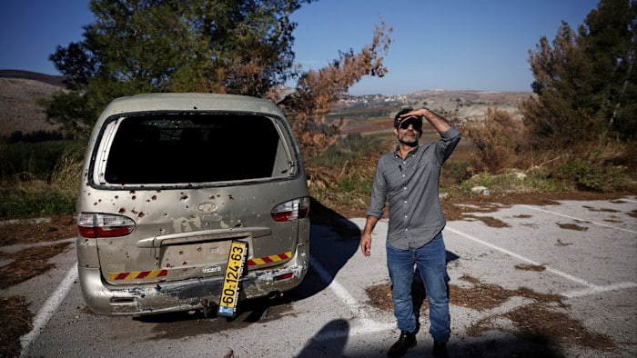 Israeli border town Dravi