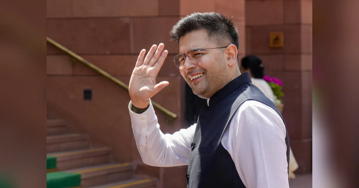 Raghav Chaddha joins BJP